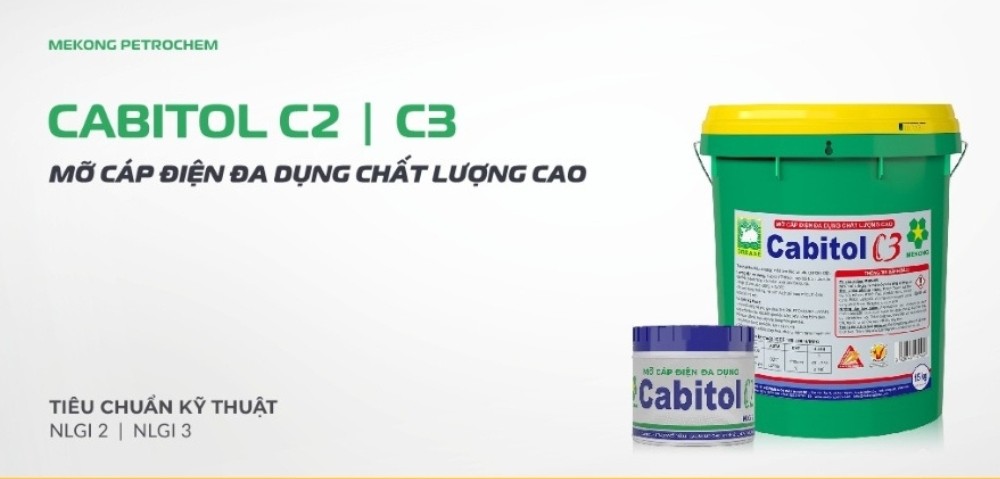Cabitol C2 – C3 – mỡ chuyên dụng cho cáp điện