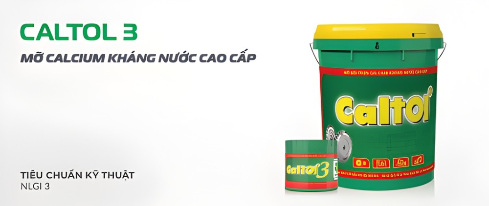 Caltol – mỡ gốc calcium kháng nước