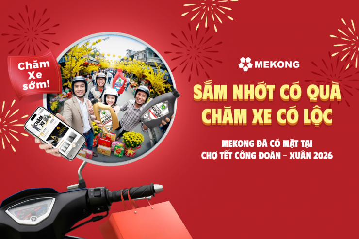 Chợ Tết Công Đoàn – Xuân 2026: Chăm xe tiết kiệm, đón Tết vui