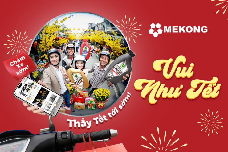 Chăm sóc xe máy vui như Tết, vừa tiện lợi vừa có quà