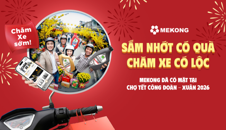 Chợ Tết Công Đoàn – Xuân 2026: Chăm xe tiết kiệm, đón Tết vui