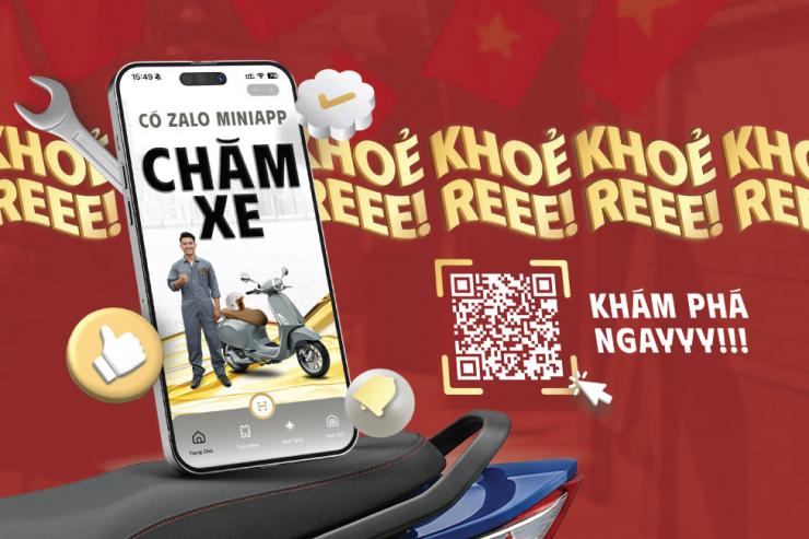Zalo Mini App Chăm Xe: Chăm xe thảnh thơi, nhận thêm quà Tết
