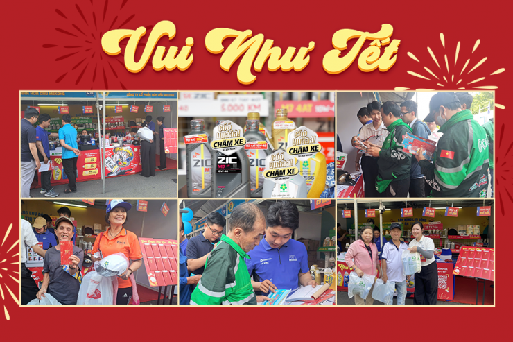 Hóa Dầu Mekong: Gói trọn lộc Xuân, khép lại Chợ Tết ý nghĩa