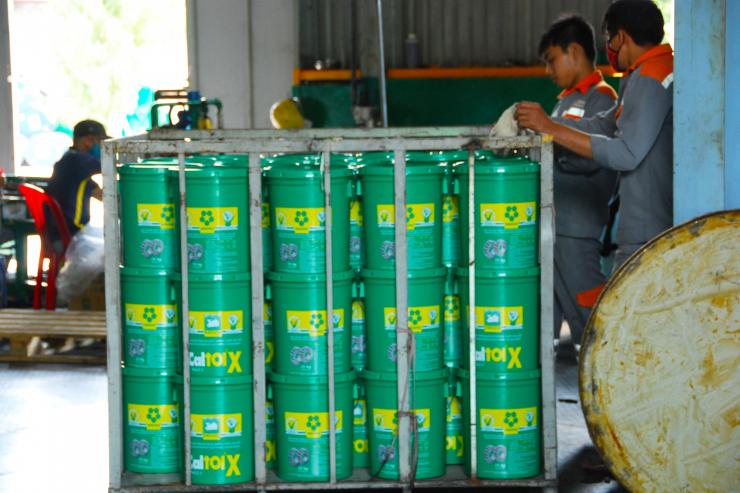 Mỡ bôi trơn đa dụng kháng nước Caltol X bám dính tốt