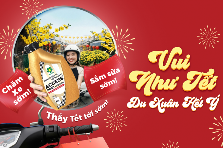 Xe đi làm cận Tết: Chăm xe đúng cách, máy khỏe việc trôi