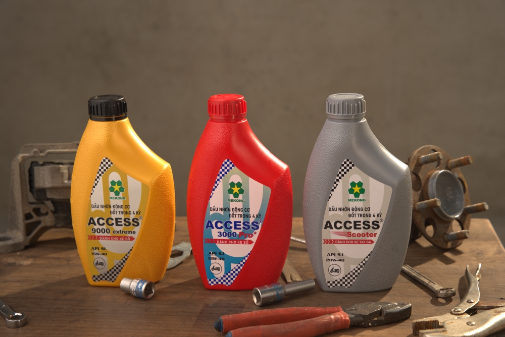 Dầu nhớt Access của Hóa Dầu Mekong: Giải pháp bôi trơn theo từng dòng xe