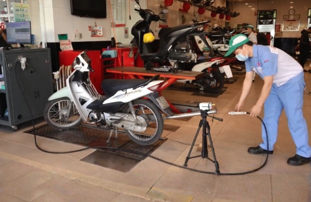 Đăng kiểm khí thải xe máy ở đâu? Quy trình kiểm tra như thế nào?