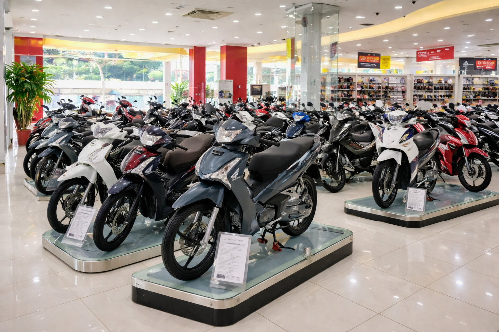 Xe máy số cho nữ có những mẫu nào thường được quan tâm?