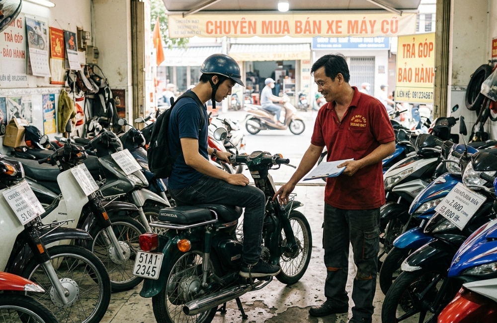 Xe số cũ giá rẻ có nên mua không?