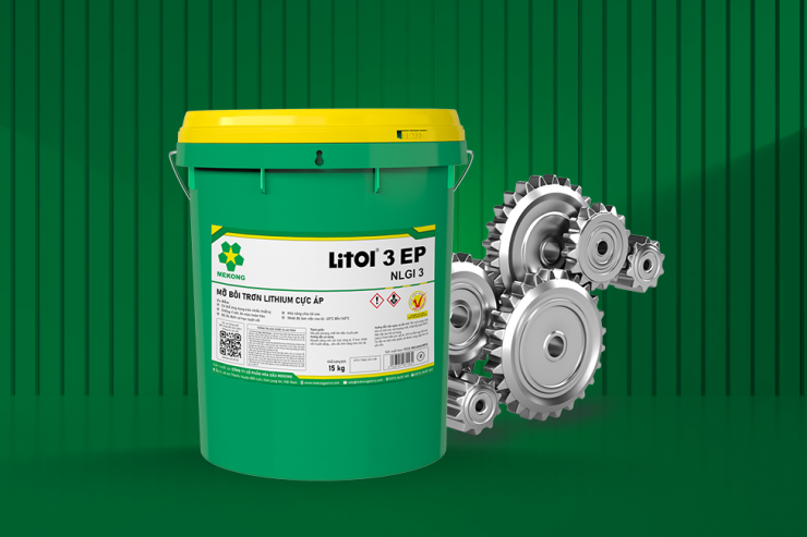 Mỡ bôi trơn lithium cực áp Litol 3 EP có gì nổi bật?
