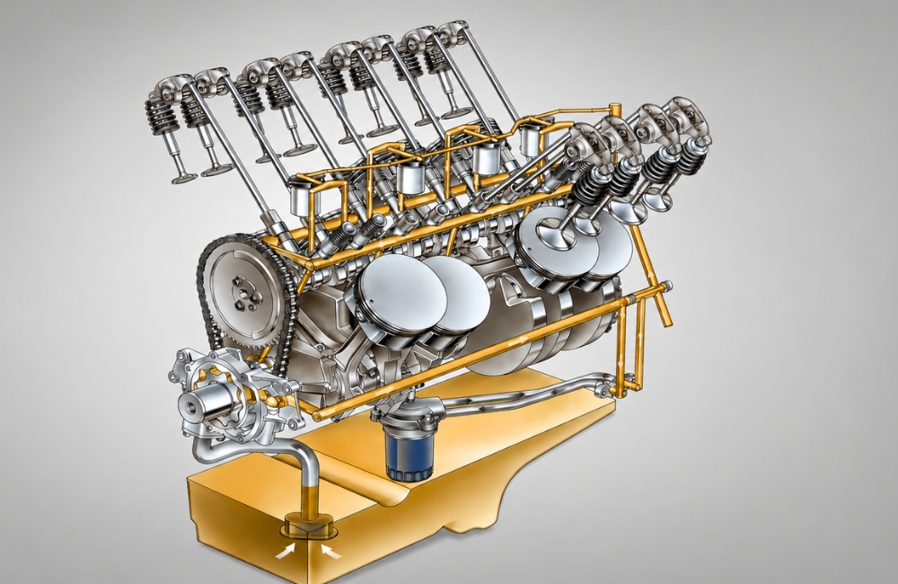 Dầu động cơ diesel tải nặng có vai trò gì với động cơ làm việc nặng?
