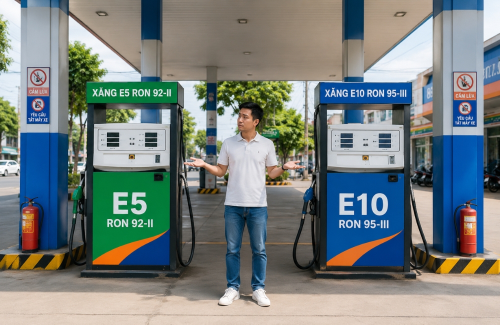 Xăng E5 và xăng E10 khác nhau như thế nào?