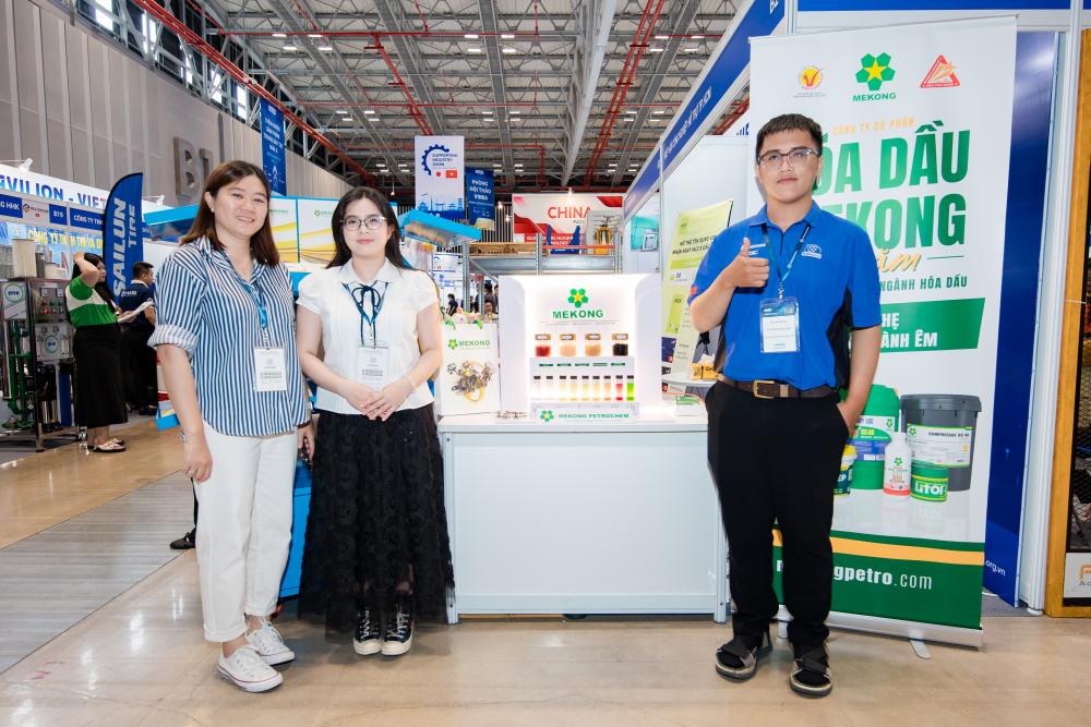 Hóa Dầu Mekong mang giải pháp bôi trơn công nghiệp đến sự kiện