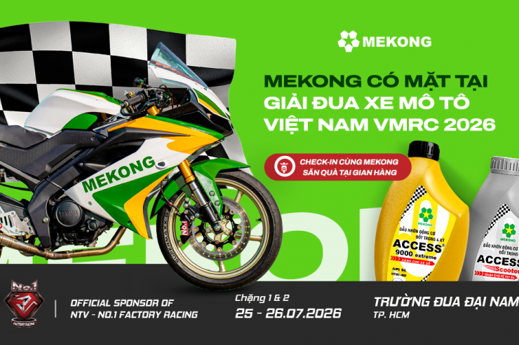 Hóa Dầu Mekong tại VMRC 2026: Điểm hẹn tốc độ không thể bỏ lỡ