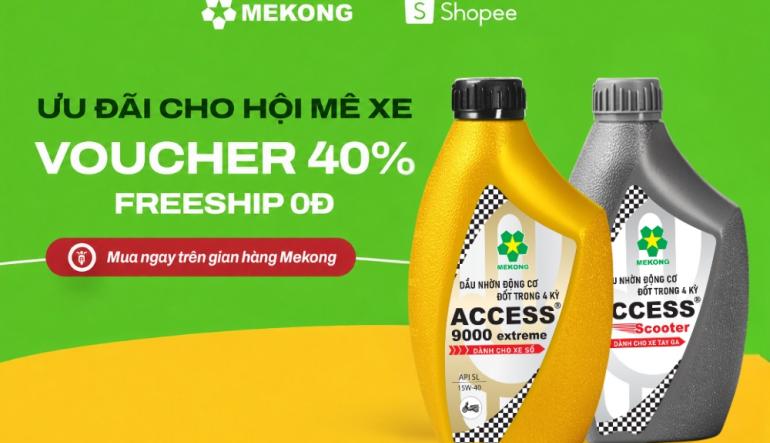 Đồng hành VMRC 2026, Hóa Dầu Mekong tung ưu đãi cực đã