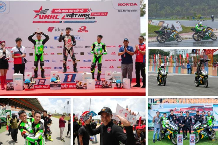 VMRC 2026 Chặng 1 và 2: Hành trình vượt thử thách của NTV – No.1 Factory Racing