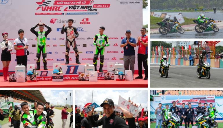 VMRC 2026 Chặng 1 và 2: Hành trình vượt thử thách của NTV – No.1 Factory Racing