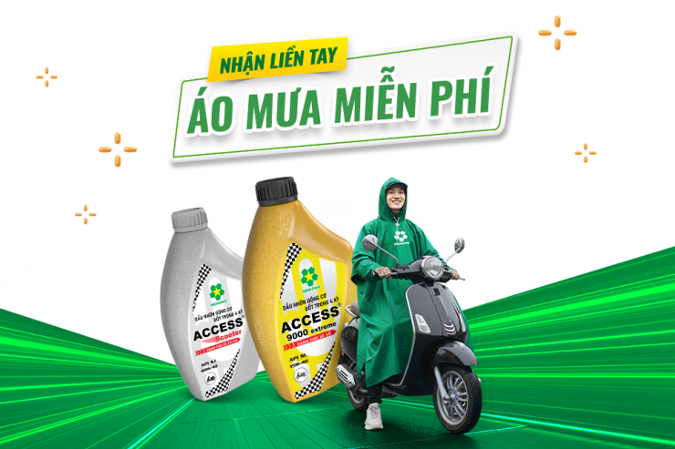 Nhanh tay mua Mekong nhận liền áo mưa xịn!