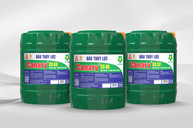 Dầu thủy lực Canary CS có mấy cấp nhớt và dùng cho thiết bị nào?
