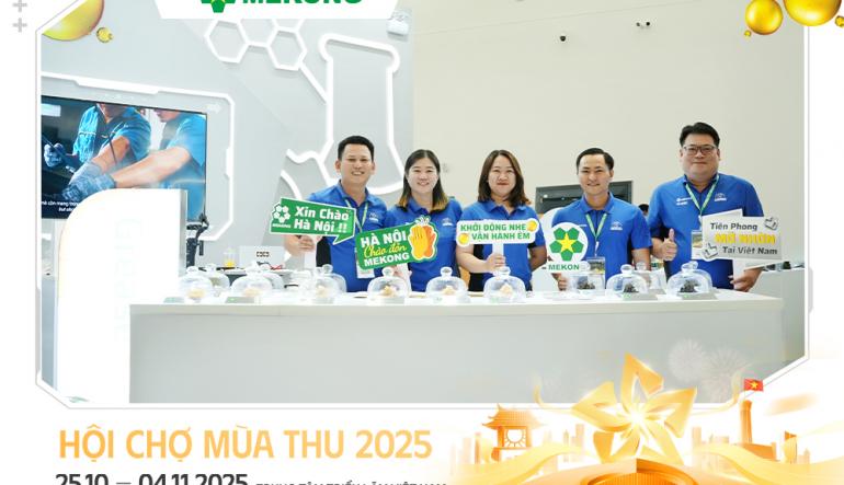 Hóa Dầu Mekong tạo dấu ấn tại Hội chợ Mùa Thu 2025