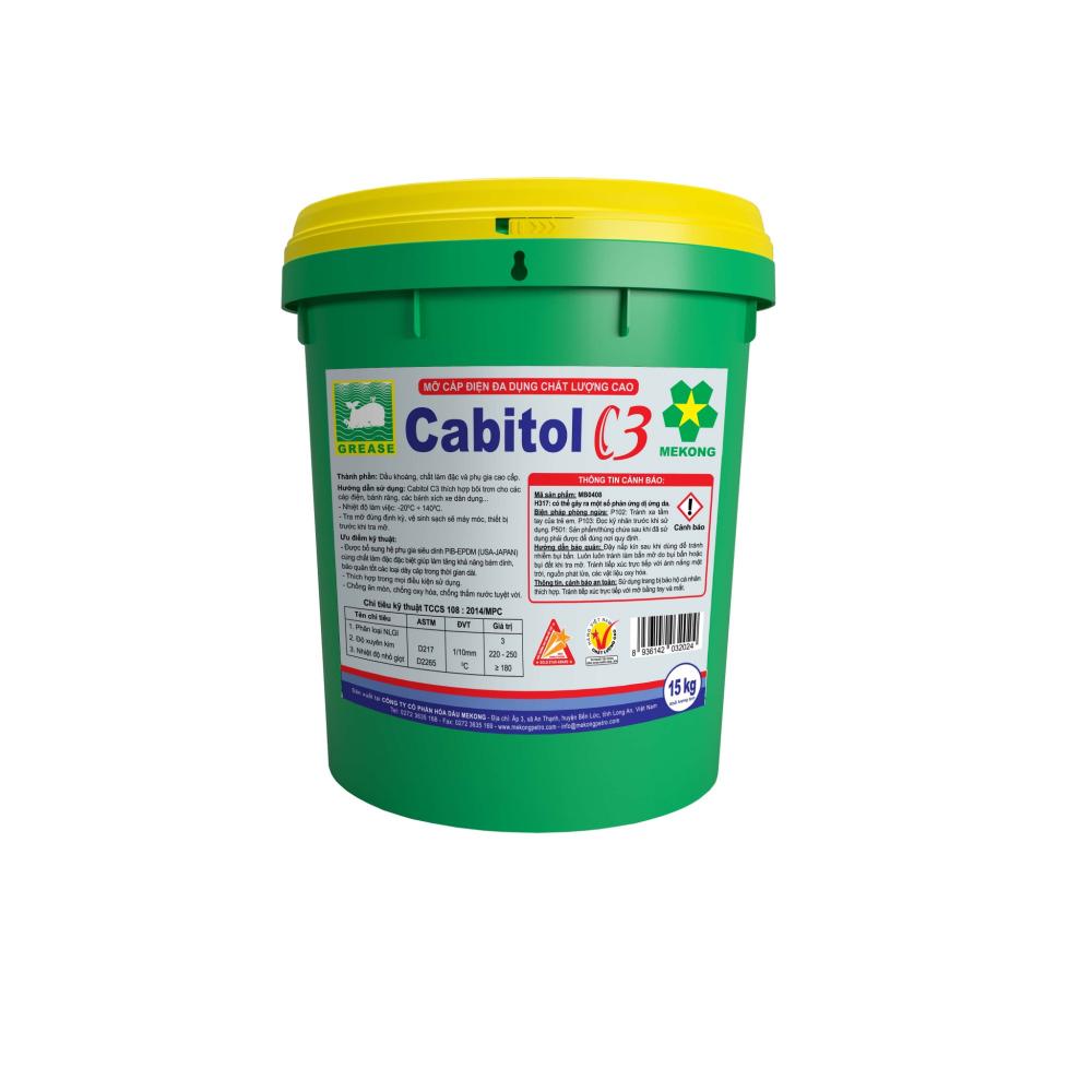 Cabitol C3 - Mỡ cáp điện đa dụng chất lượng cao