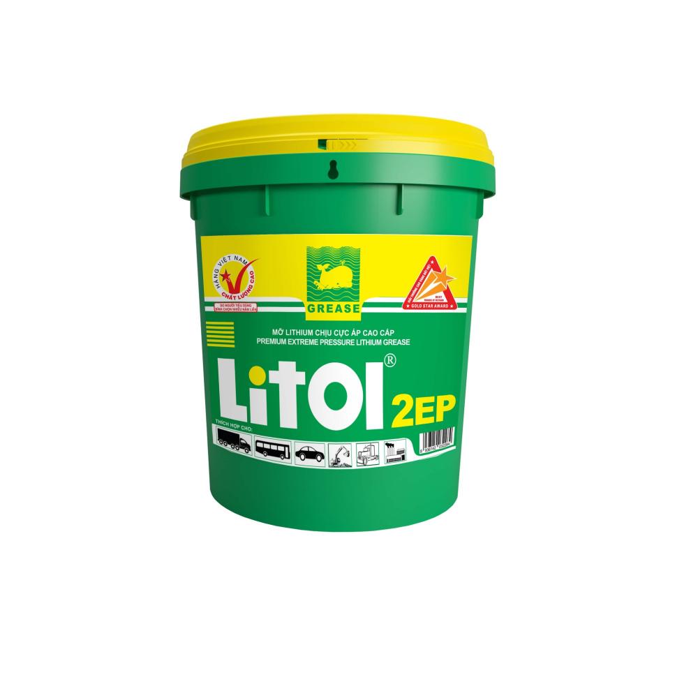 Litol 2EP - Mỡ bôi trơn chịu nhiệt lithium đa chức năng
