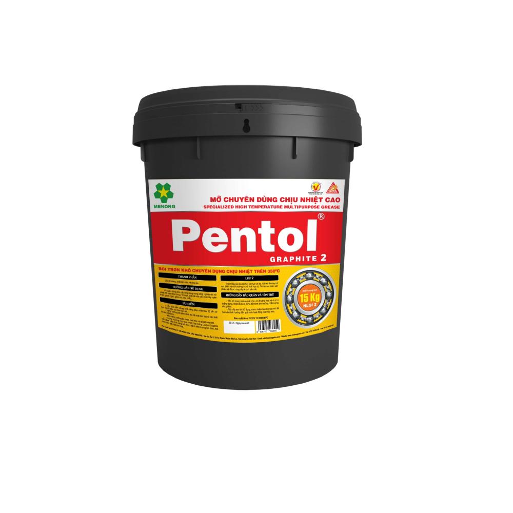 Pentol Graphite 2 - Mỡ bôi trơn chịu nhiệt cao đa chức năng
