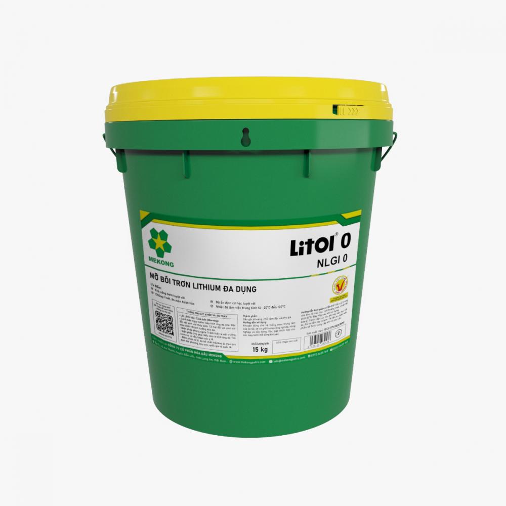 Litol 0 - Mỡ bôi trơn Lithium đa dụng