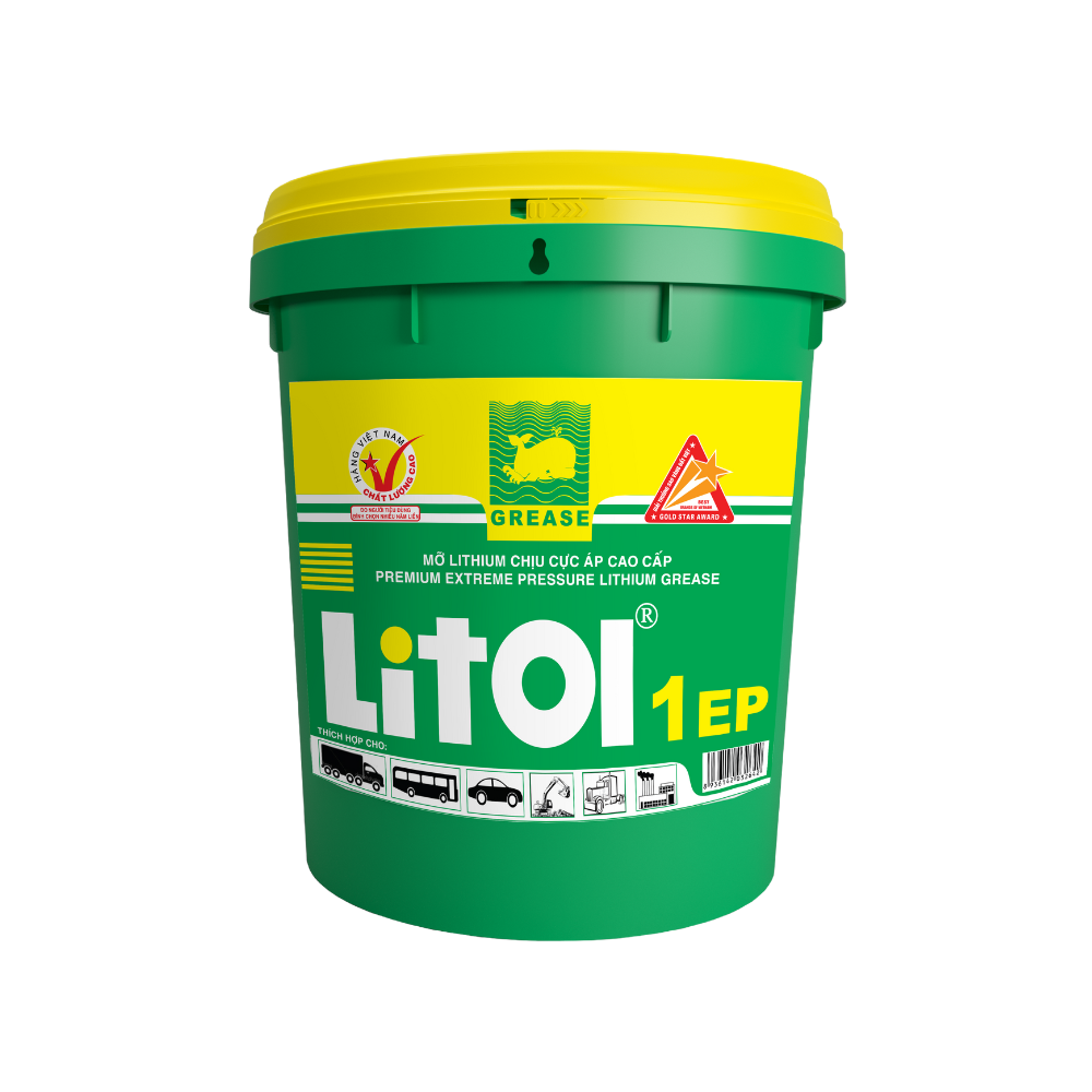 Litol 1EP  - Mỡ bôi trơn Lithium chịu cực áp