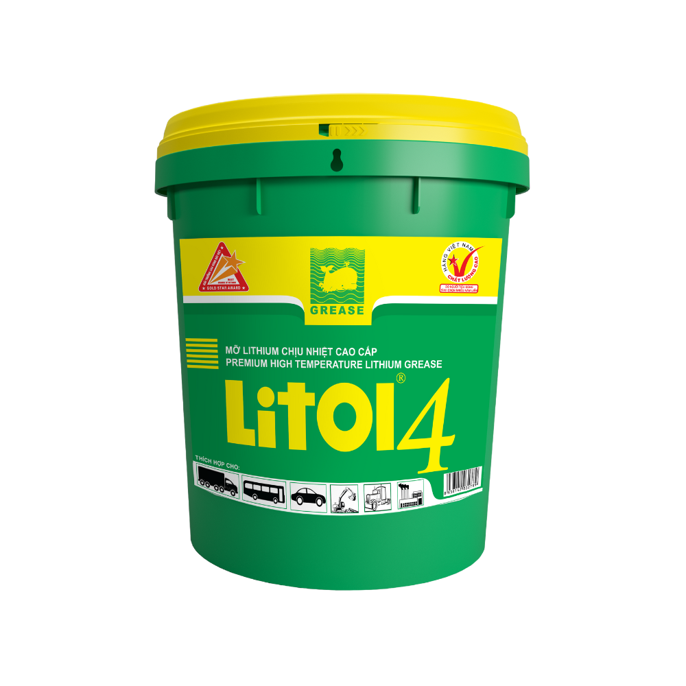 Litol 4 - Mỡ bôi trơn Lithium đa dụng