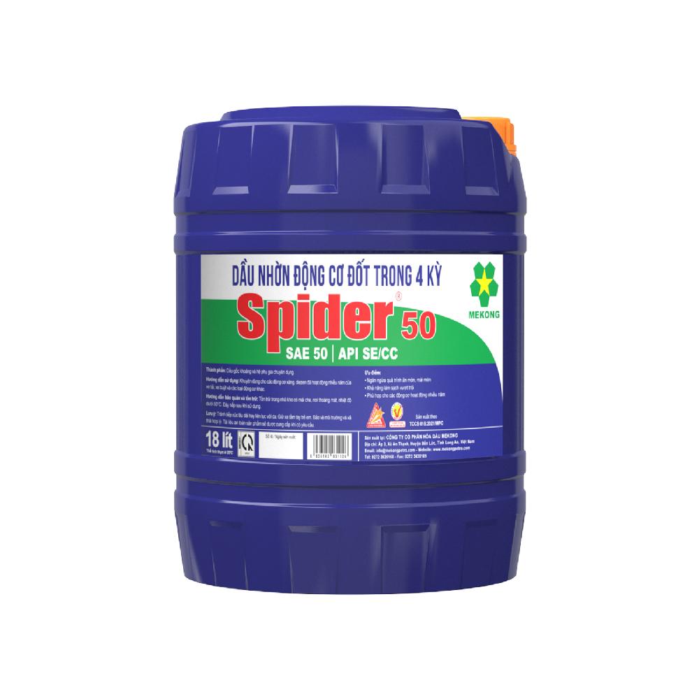 Spider 50 - Dầu động cơ xăng diesel